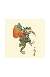 Print Edo-Frog kaki